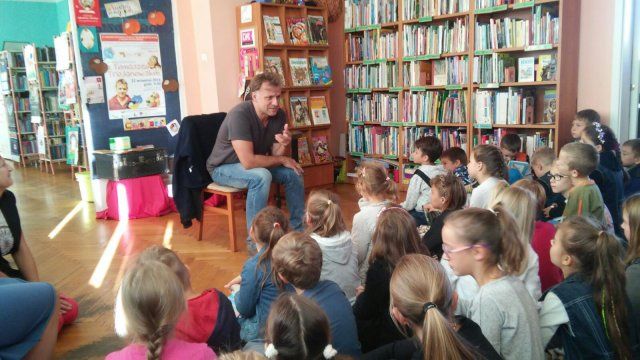 Spotkanie z autorem książek dla dzieci